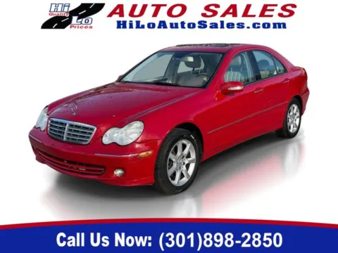White 2007 Mercedes-Benz C-Class C 280 for sale in Frederick, MD