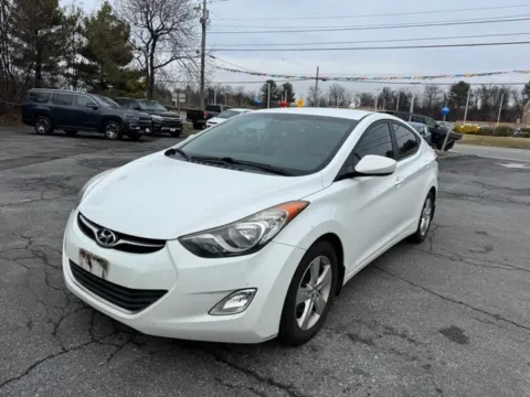 White 2013 Hyundai Elantra GLS for sale in Frederick, MD