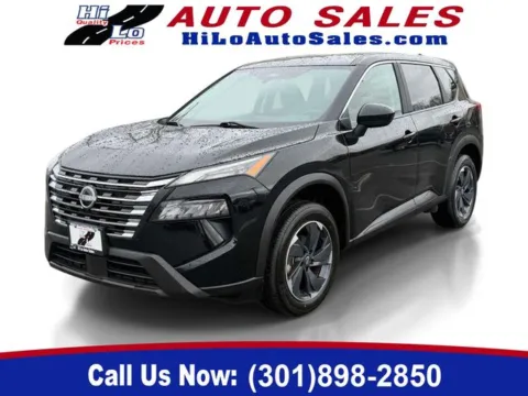 Black 2024 Nissan Rogue SV for sale in Frederick, MD
