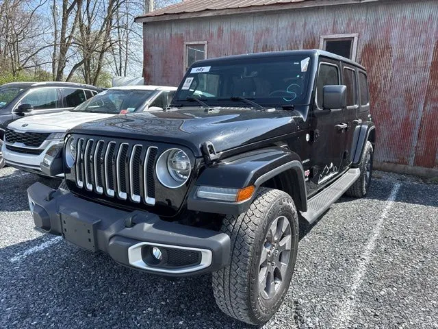 Black 2019 Jeep Wrangler Unlimited Sahara for sale in Frederick, MD