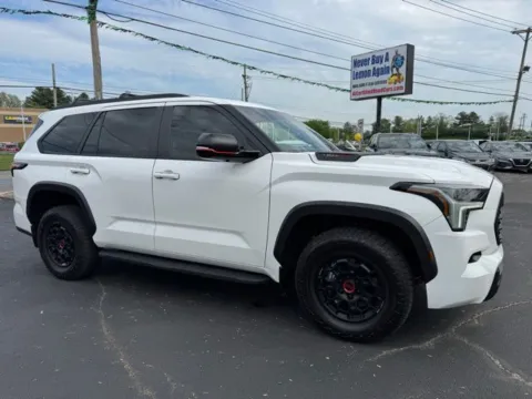 White 2024 Toyota Sequoia TRD Pro for sale in Frederick, MD