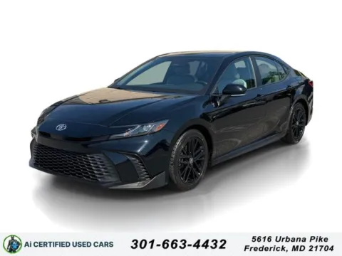 Black 2025 Toyota Camry SE for sale in Frederick, MD