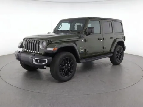 Green 2023 Jeep Wrangler Sahara 4xe for sale in Frederick, MD