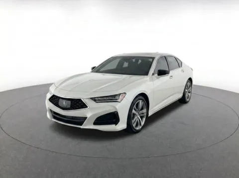 White 2021 Acura TLX Technology Package for sale in Frederick, MD
