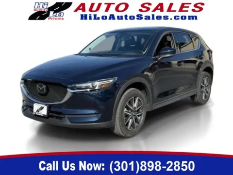 Blue 2018 Mazda CX-5 Grand Touring for sale in Frederick, MD
