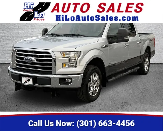 Gray 2016 Ford F-150 XLT for sale in Frederick, MD