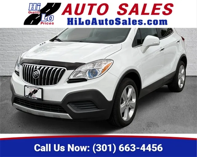 White 2016 Buick Encore for sale in Frederick, MD