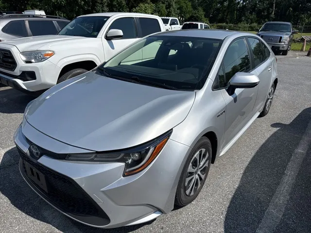Silver 2020 Toyota Corolla Hybrid LE for sale in Frederick, MD
