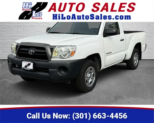 White 2007 Toyota Tacoma for sale in Frederick, MD
