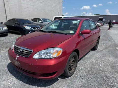 Red 2007 Toyota Corolla LE for sale in Frederick, MD