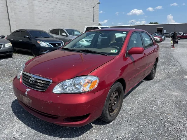 Red 2007 Toyota Corolla LE for sale in Frederick, MD