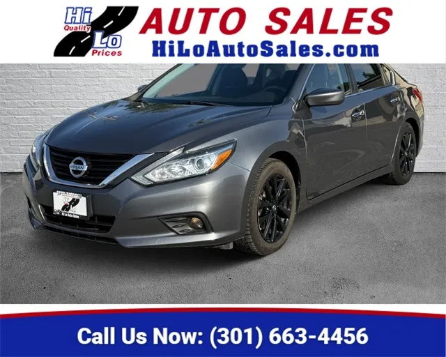 Gray 2018 Nissan Altima 2.5 SV for sale in Frederick, MD