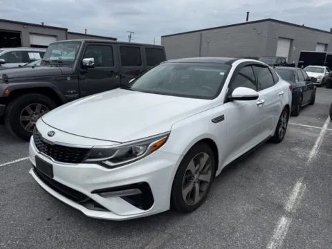 White 2019 Kia Optima S for sale in Frederick, MD