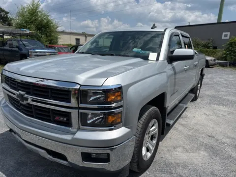 Silver 2015 Chevrolet Silverado 1500 LT for sale in Frederick, MD