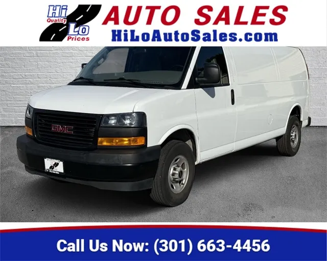 2023 GMC Savana 2500 Work Van