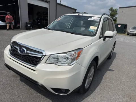 White 2016 Subaru Forester 2.5i Premium for sale in Frederick, MD