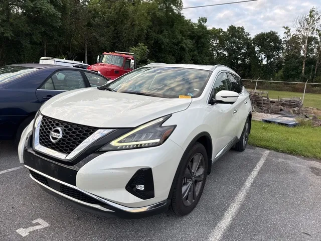 White 2022 Nissan Murano Platinum for sale in Frederick, MD