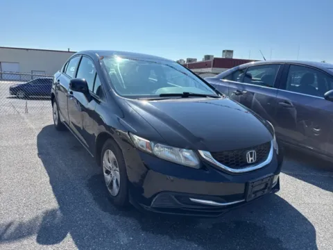 Black 2013 Honda Civic LX for sale in Frederick, MD
