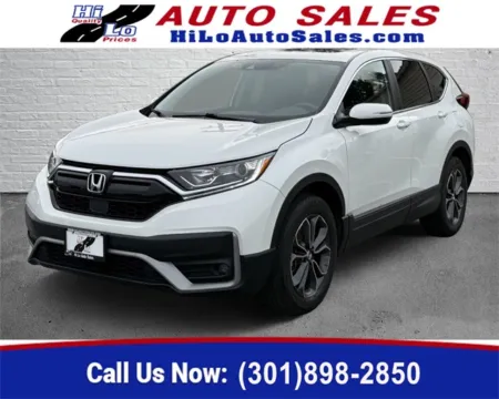 White 2021 Honda CR-V EX-L for sale in Frederick, MD