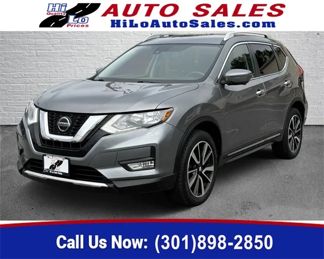 Gray 2019 Nissan Rogue SL for sale in Frederick, MD
