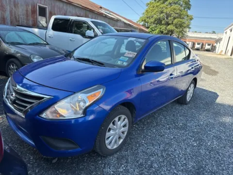 Blue 2017 Nissan Versa 1.6 SV for sale in Frederick, MD