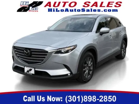 Silver 2023 Mazda CX-9 Touring for sale in Frederick, MD