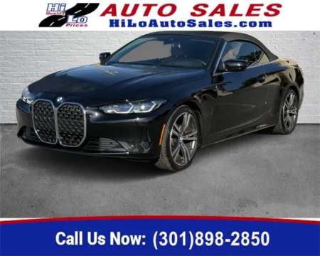 Black 2022 BMW 4 Series 430i xDrive for sale in Frederick, MD