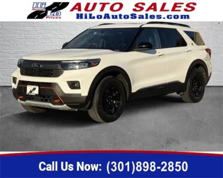 White 2023 Ford Explorer Timberline for sale in Frederick, MD