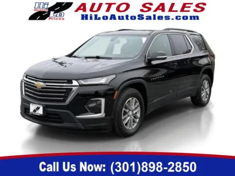 Black 2023 Chevrolet Traverse LT Leather for sale in Frederick, MD