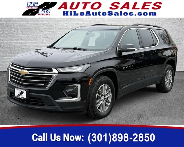 Black 2023 Chevrolet Traverse LT Leather for sale in Frederick, MD