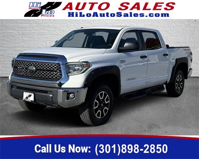 White 2018 Toyota Tundra SR5 for sale in Frederick, MD
