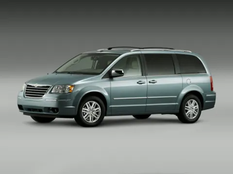 Red 2009 Chrysler Town & Country Touring for sale in Frederick, MD