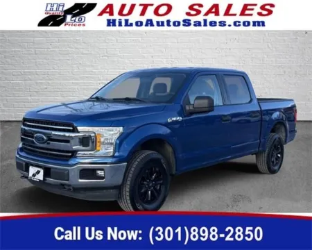 Blue 2018 Ford F-150 XLT for sale in Frederick, MD