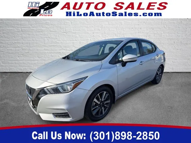 Silver 2020 Nissan Versa 1.6 SV for sale in Frederick, MD