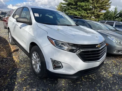 White 2021 Chevrolet Equinox LS for sale in Frederick, MD