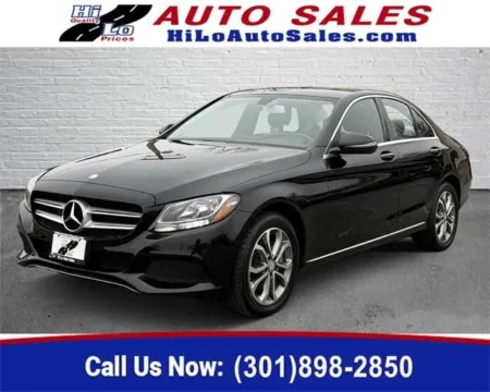 Yellow 2016 Mercedes-Benz C-Class C 300 for sale in Frederick, MD