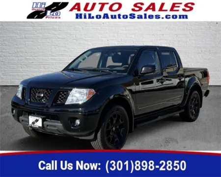 Black 2021 Nissan Frontier SV for sale in Frederick, MD