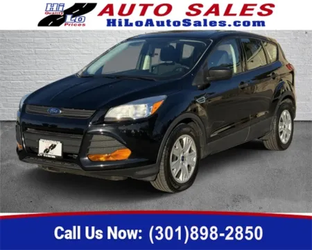 Black 2016 Ford Escape S for sale in Frederick, MD