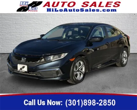 Blue 2020 Honda Civic LX for sale in Frederick, MD