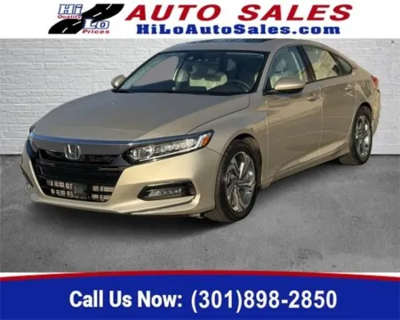 Beige 2019 Honda Accord EX for sale in Frederick, MD