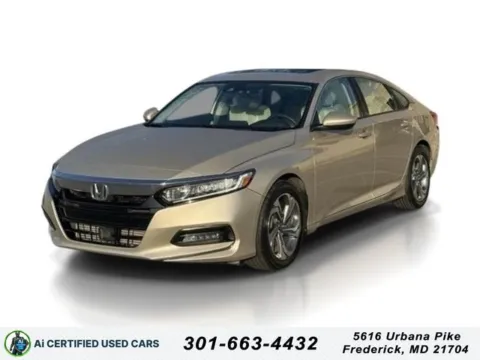 Beige 2019 Honda Accord EX for sale in Frederick, MD