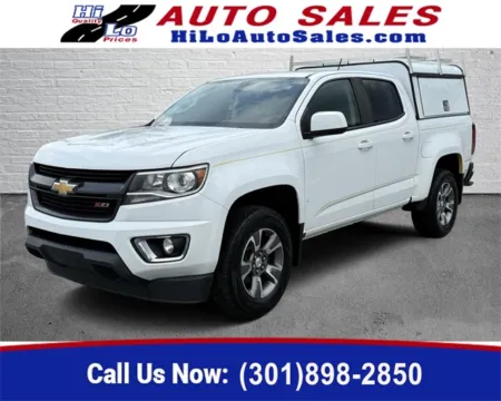 White 2019 Chevrolet Colorado Z71 for sale in Frederick, MD