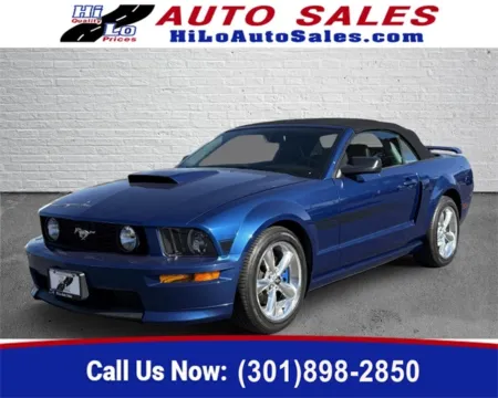 Blue 2008 Ford Mustang GT/CS for sale in Frederick, MD