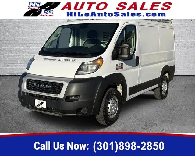 White 2021 Ram ProMaster 1500 Low Roof for sale in Frederick, MD