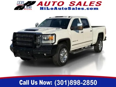 White 2018 GMC Sierra 2500HD Denali for sale in Frederick, MD