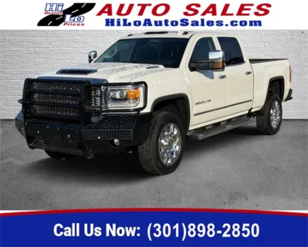White 2018 GMC Sierra 2500HD Denali for sale in Frederick, MD