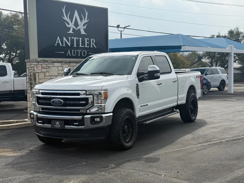White 2020 FORD F-250 SUPER DUT LARIAT for sale in Kerrville, TX