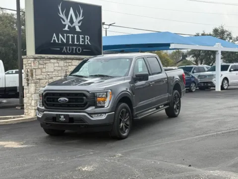 Gray 2022 FORD F-150 SUPERCREW for sale in Kerrville, TX