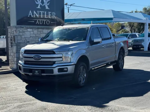 Silver 2020 FORD F-150 LARIAT for sale in Kerrville, TX
