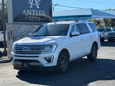 White 2020 FORD EXPEDITION LIMITED for sale in Kerrville, TX